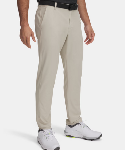 2025 Under Armour Drive Chill Taper Pant - Khaki/White (32 Length)