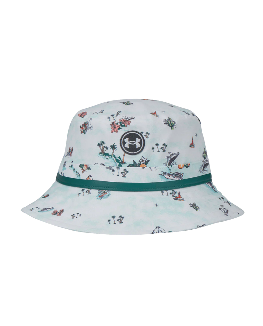 Under Armour Drive Unisex Bucket Hat - White/White