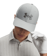 Under Armour Golf96 Men's Hat - Titanium/Clay Green
