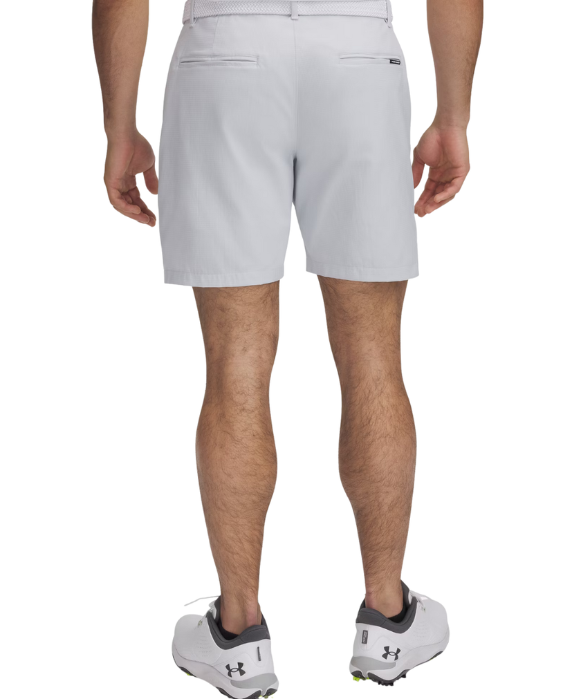 Under Armour Men's Drive Chill 8 Inch Vented Short - Halo Grey/White