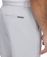 Under Armour Men's Drive Chill 8 Inch Vented Short - Halo Grey/White