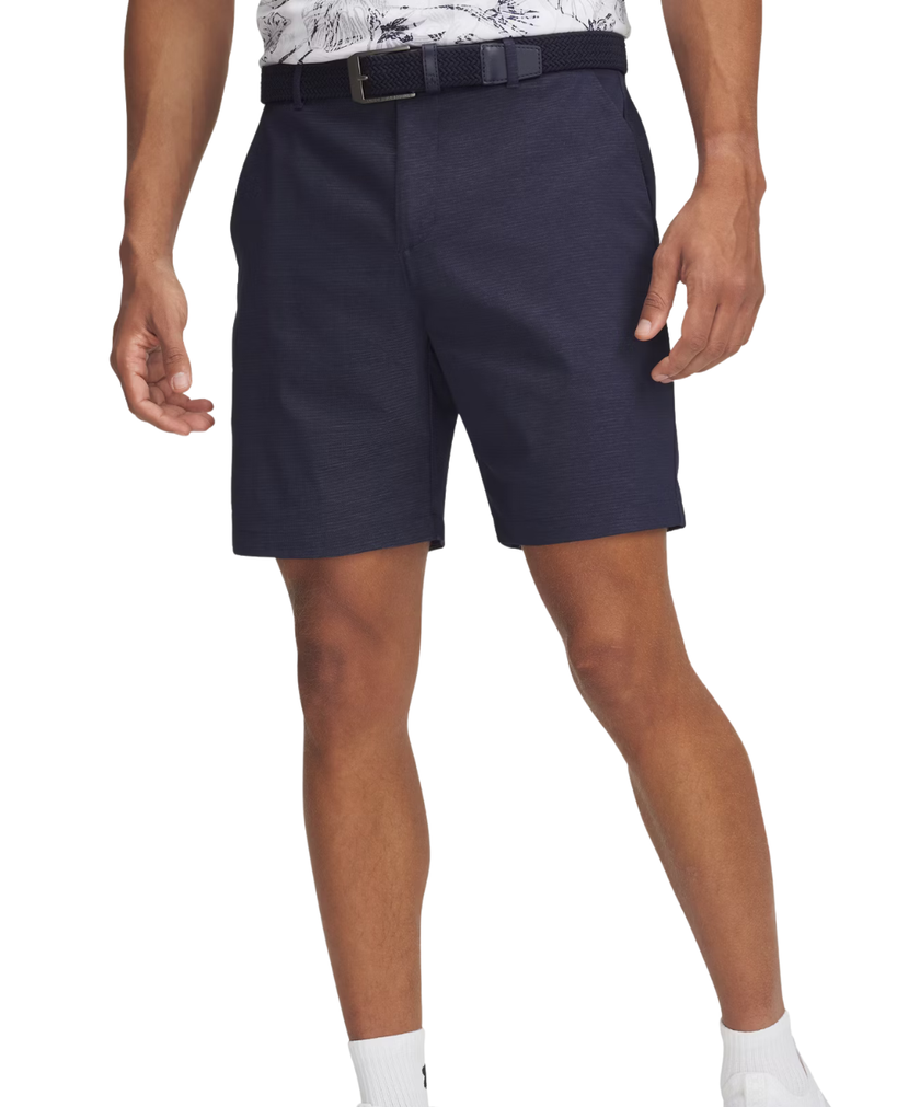 Under Armour Men's Drive Chill 8 Inch Vented Short - MIdnight Navy/White