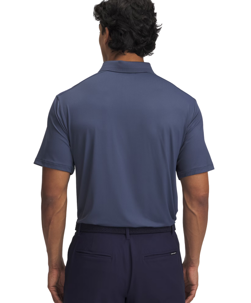 Under Armour Men's Drive Chill Polo - Downpour Grey/ Midnight Navy