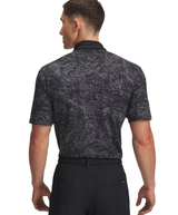 Under Armour Men's Playoff 3.0 Print Polo - Black/Castlerock/Black