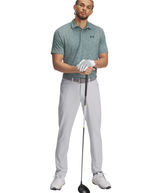 Under Armour Men's Playoff 3.0 Print Polo - Serpentine/Jasper Blue/Midnight Navy