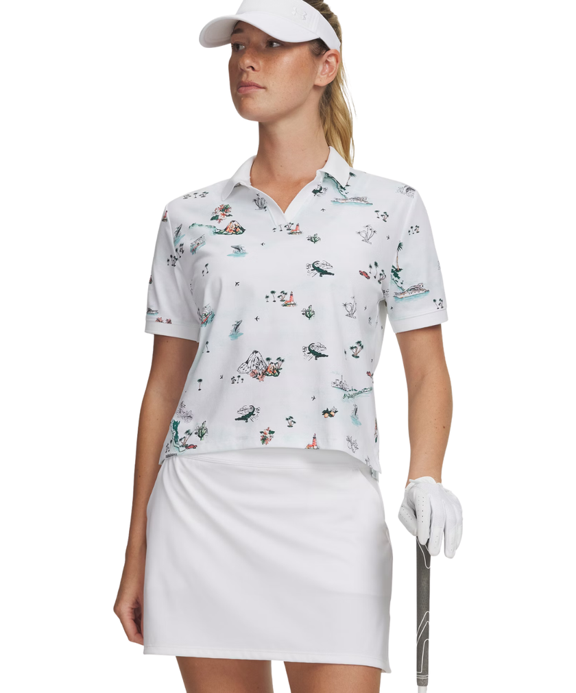 Under Armour Women's Drive Golf Trip Polo
