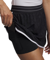 Under Armour Women's Drive Jacquard Skort - Black/White/Black