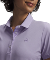 Under Armour Women's Drive Short Sleeve Polo - Purple Crest/Purple Crest