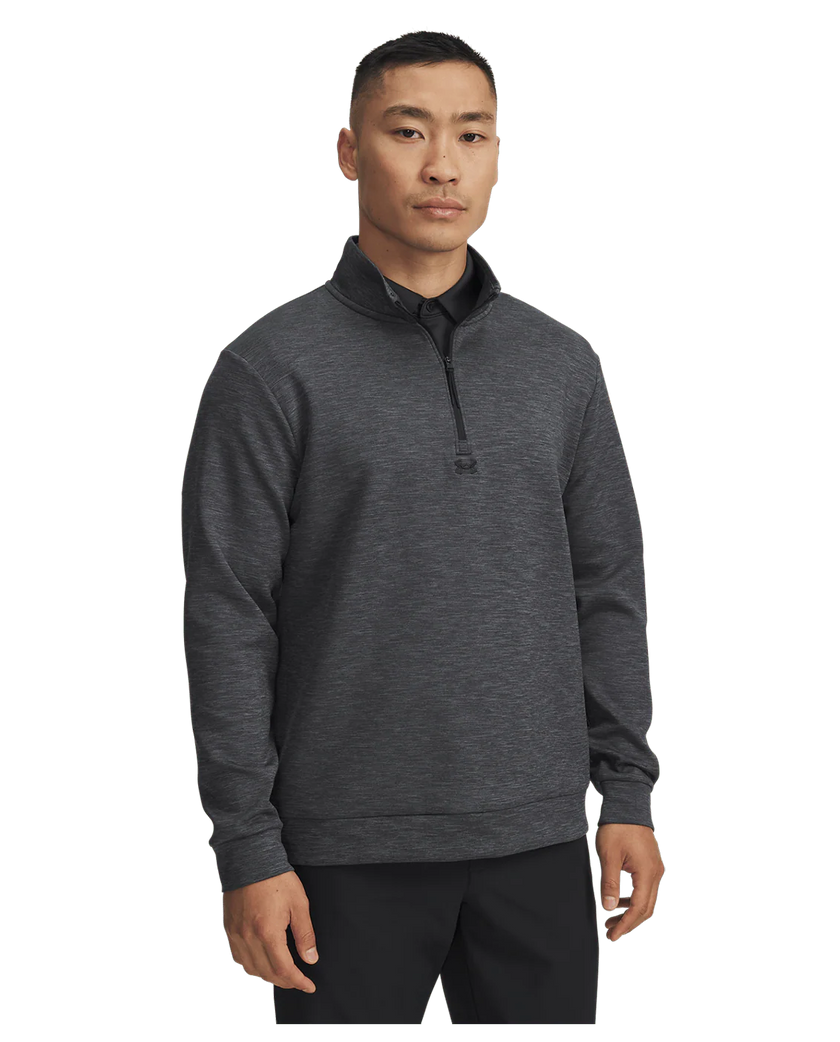 Under Armour Men's Drive Midlayer Pullover - Black/Black