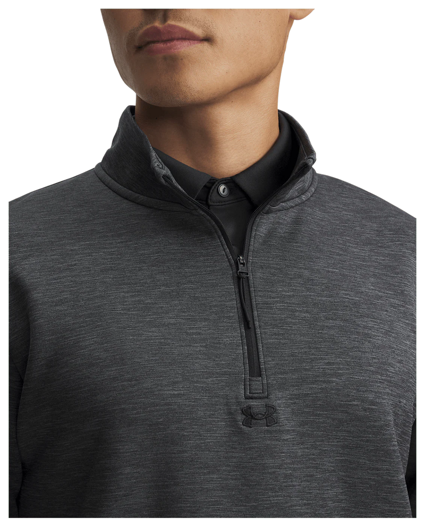 Under Armour Men's Drive Midlayer Pullover - Black/Black