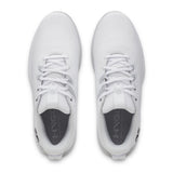 Under Armour Men's Drive Pro 2 Spikeless Golf Shoe - White/White/Metallic Silver