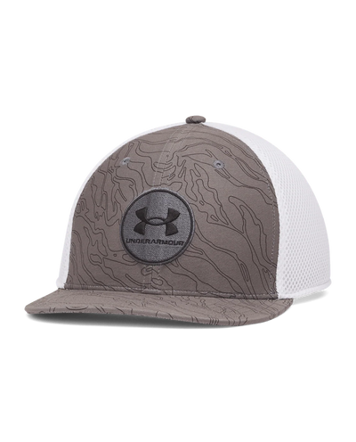 Under Armour Men's Iso-Chill Drive Low STR Cap - Castlerock/Black