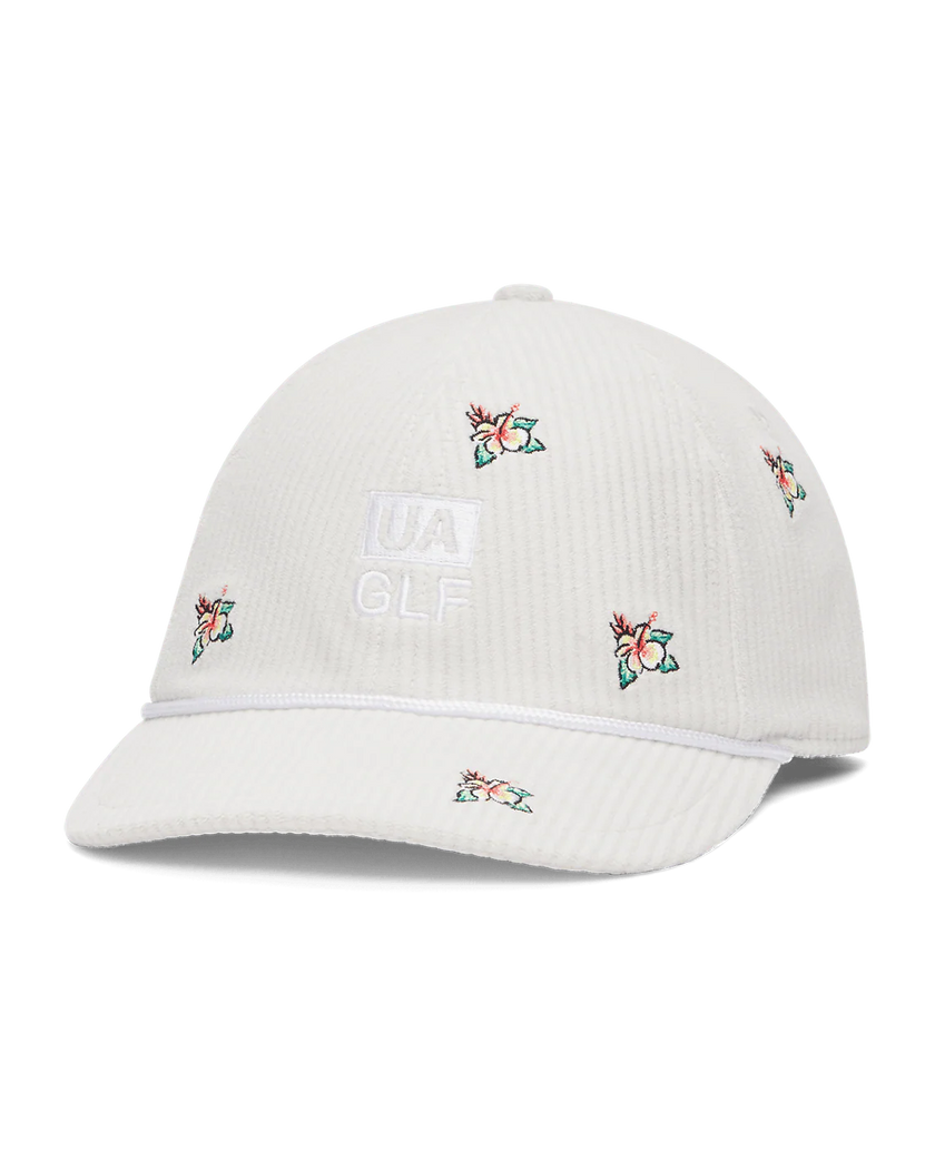 Under Armour Unisex Drive Cord PM37 Snapback Cap - Summit White/White