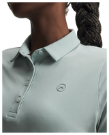 Under Armour Women's ArmourDry Short Sleeve Polo - Enamel Blue/Enamel Blue