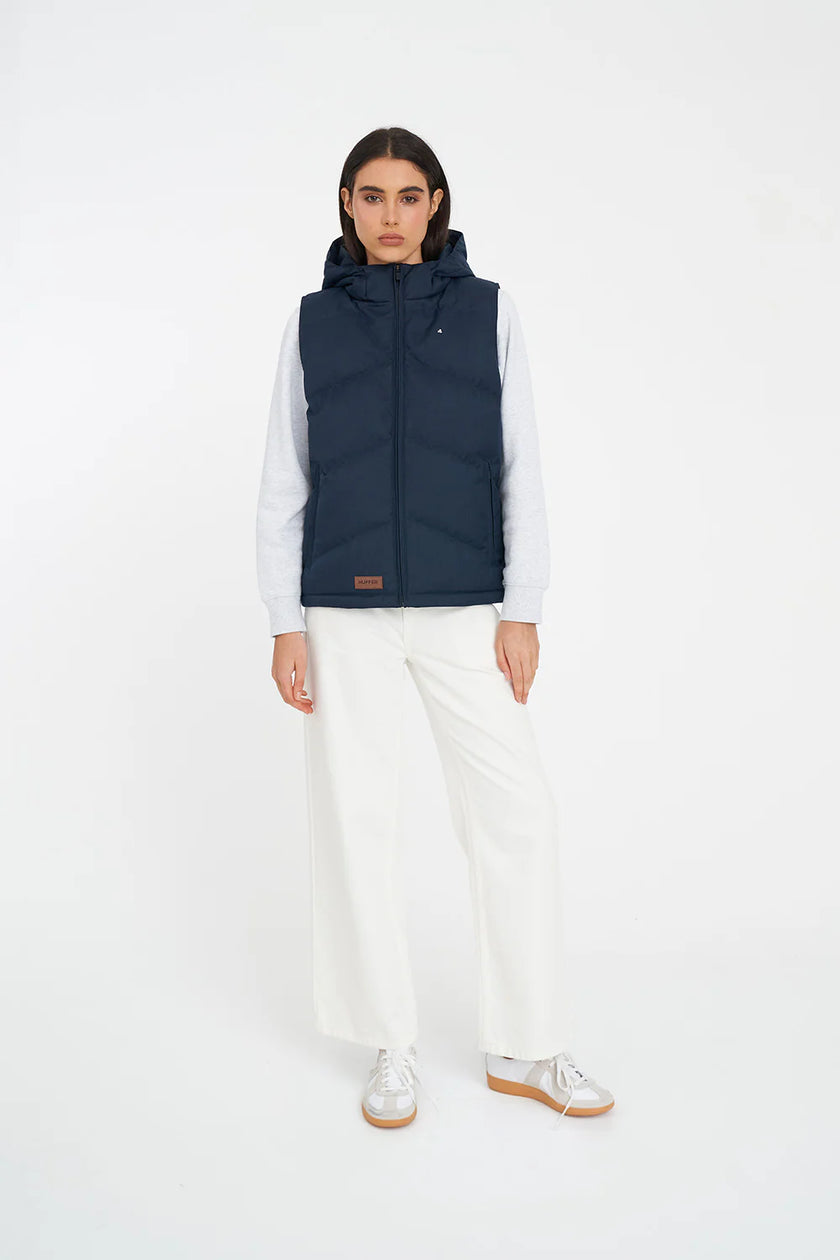 Huffer Women's Classic Down Vest