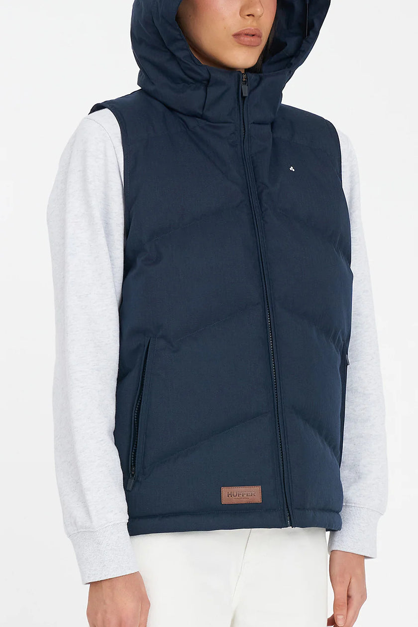 Huffer Women's Classic Down Vest