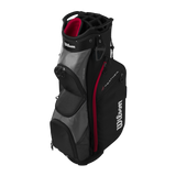 2025 Wilson Feather Cart Stand Bag - Black/Red