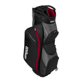 2025 Wilson Feather Cart Stand Bag - Black/Red