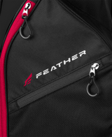 2025 Wilson Feather Stand Bag - Black/Red
