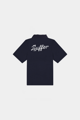 2025 Huffer Women's Short Sleeve Polo/Par 97 - Navy