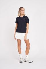 2025 Huffer Women's Short Sleeve Polo/Par 97 - Navy