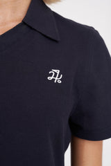2025 Huffer Women's Short Sleeve Polo/Par 97 - Navy