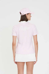 Huffer Golf Women's Birdie Short Sleeve Polo/Par 97 - Petal