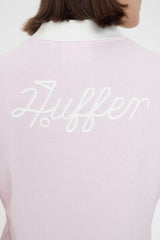 Huffer Golf Women's Birdie Short Sleeve Polo/Par 97 - Petal