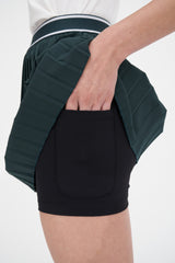 2025 Huffer Women's Birdie Pleated Golf Skort - Golf Green