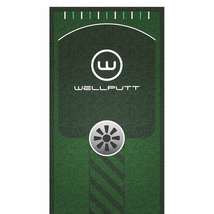 WellPutt Essential 8ft Putting Mat
