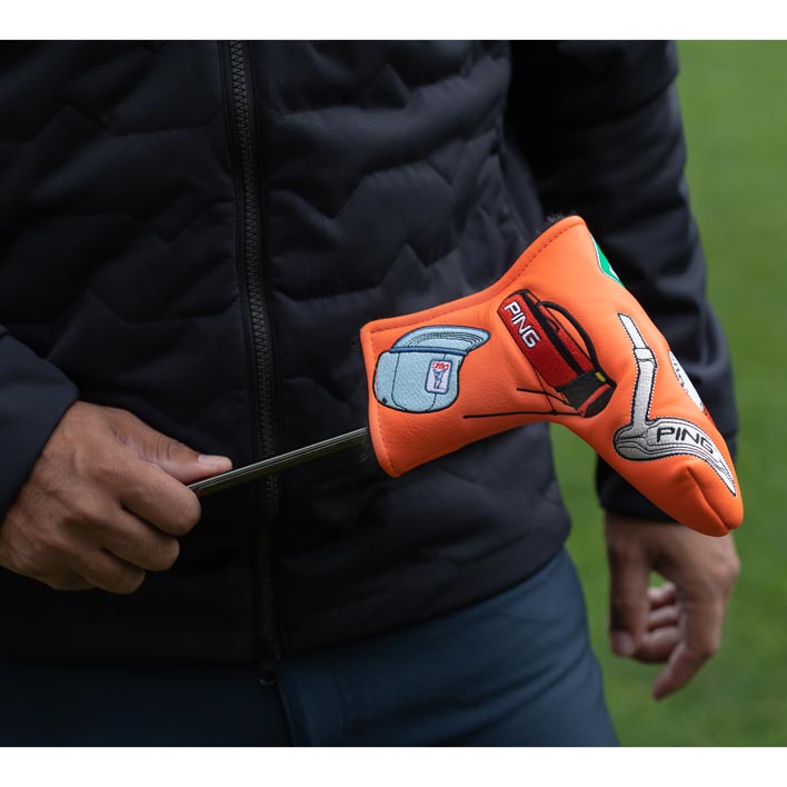 Ping Decal Putter Cover Orange
