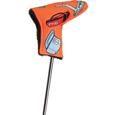 Ping Decal Putter Cover Orange