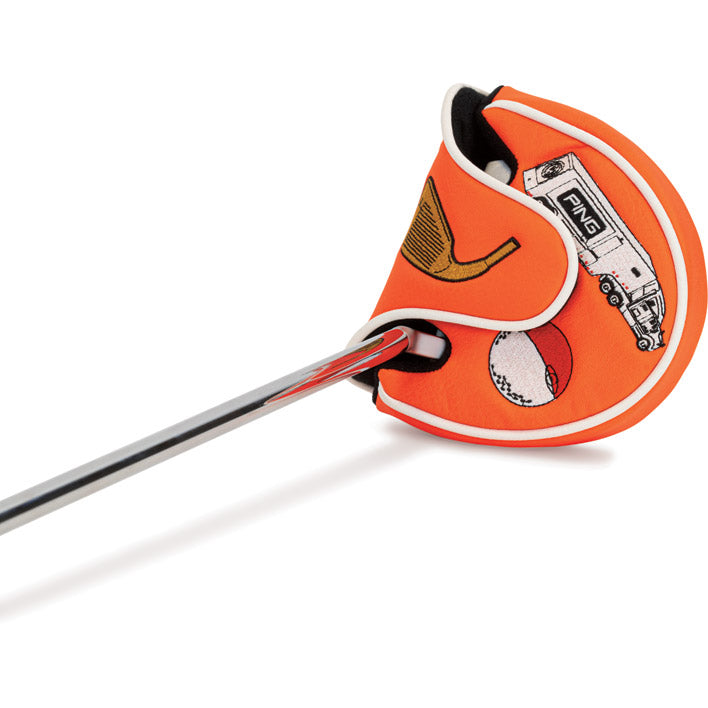 Ping Decal Putter Cover Orange – The Clubroom