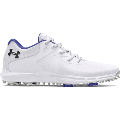 2024 Under Armour Women's Charged Breathe 2 Shoes - White/Starlight/Metallic Silver