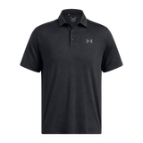 2024 Under Armour Men's Playoff Polo 3.0 Print - Black/Anthracite/Anthracite