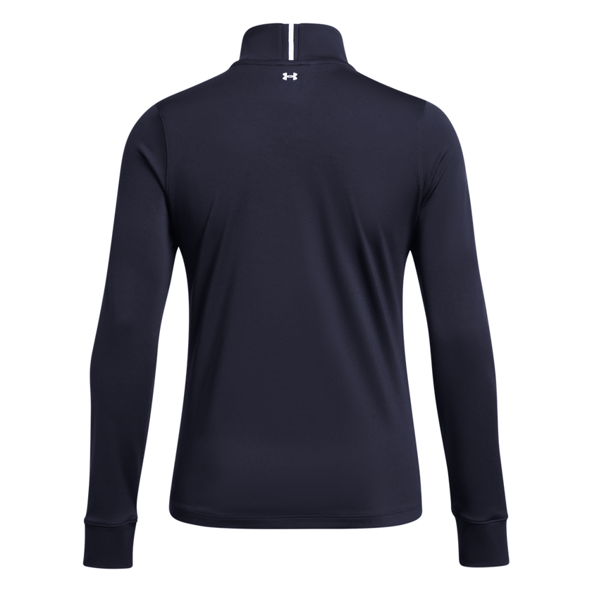 2024 Under Armour Women's Playoff 1/4 Zip Pullover - Midnight Navy/White