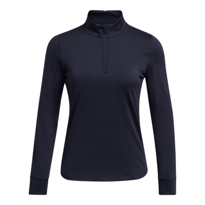 2024 Under Armour Women's Playoff 1/4 Zip Pullover - Midnight Navy/White