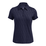 2024 Under Armour Women's Playoff 3.0 Digi Jac Polo - Midnight Navy/Halo Grey