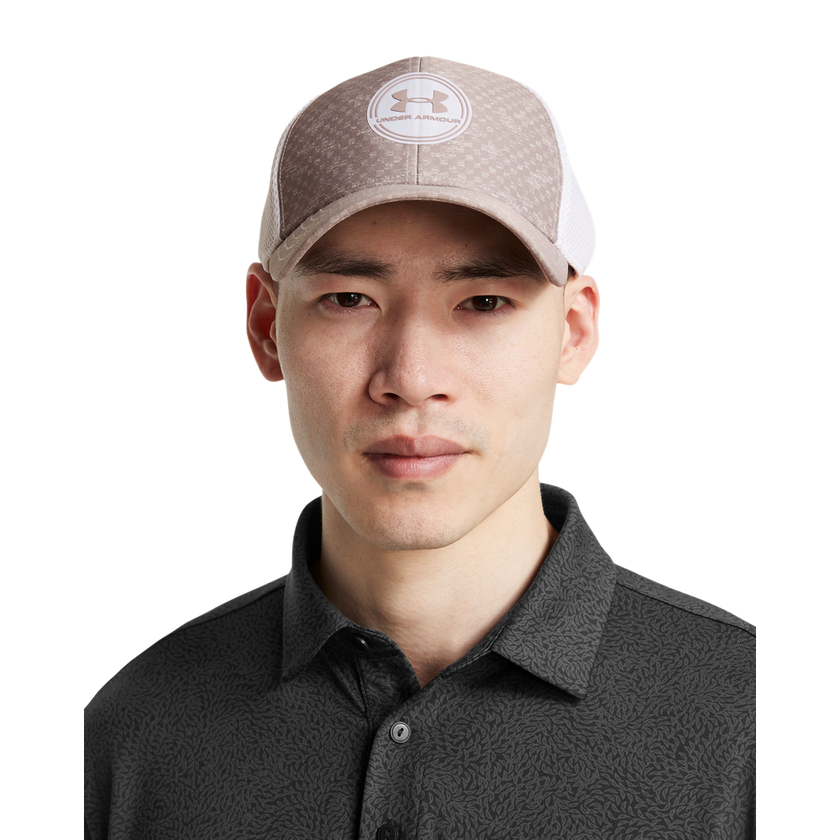 2025 Under Armour Iso-Chill Driver Mesh Cap - Grey Matter/Tetra Grey