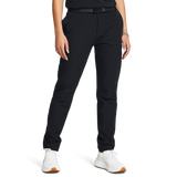 2024 Under Armour Women's Drive Pants - Black/Black/Halo Grey