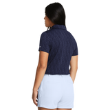 2024 Under Armour Women's Playoff 3.0 Digi Jac Polo - Midnight Navy/Halo Grey