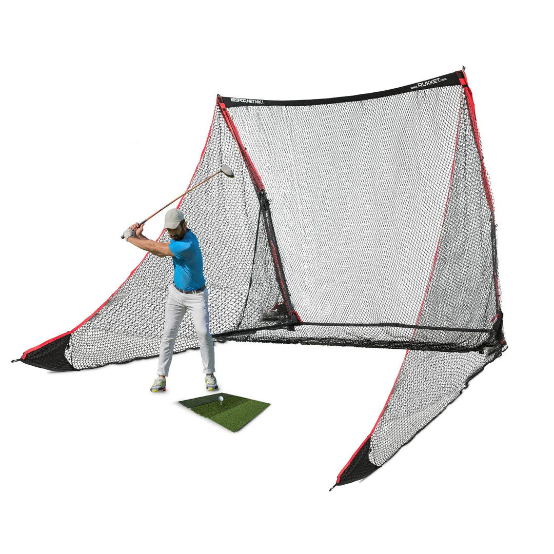 Rukket SPDR Portable Driving Range Net w/ Tri Turf – The Clubroom