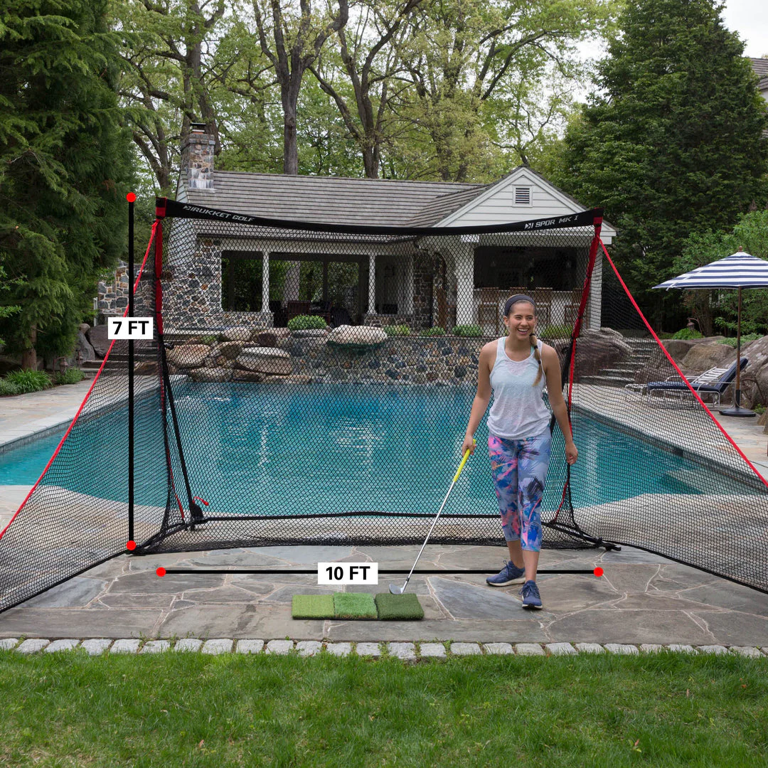 Rukket SPDR Portable Driving Range Net w/ Tri Turf – The Clubroom