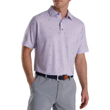 2023 FJ Mens Cactus Prnt Lisle Polo