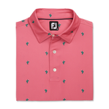 2023 FJ Mens Cactus Prnt Lisle Polo