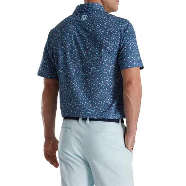 2023 FJ Mens Terrazzo Polo