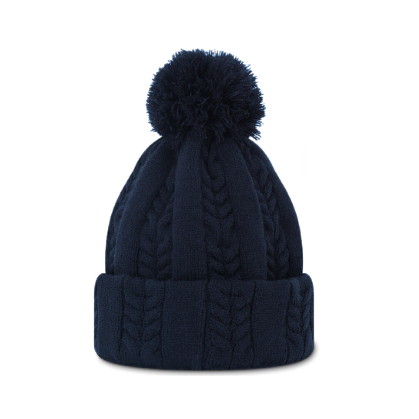 2023 Footjoy Women's Cable Knit Bobble Beanie