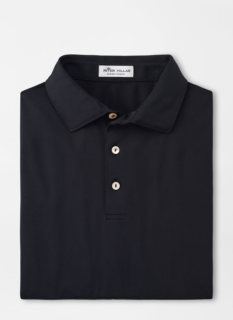 2023 Peter Millar Mens Solid Stretch Polo