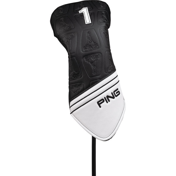 Ping Core Driver Head Cover - Blk/Wh