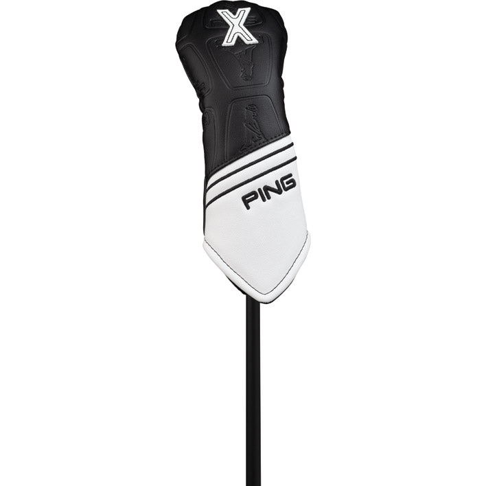 Ping Core Hybrid Head Cover - Blk/Wh